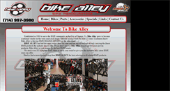 Desktop Screenshot of bikealleybmx.com